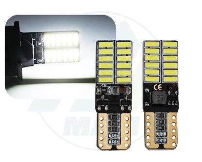 BOMBILLO MULTIVOLTAJE T10 (COLORES)