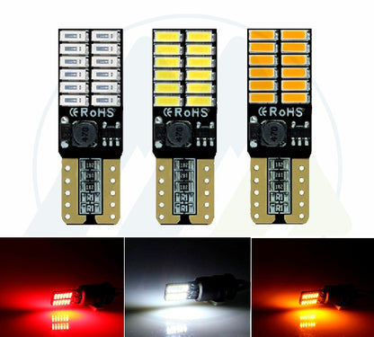 BOMBILLO MULTIVOLTAJE T10 (COLORES)