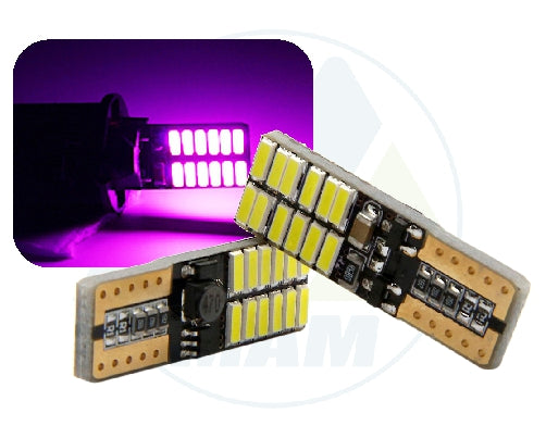 BOMBILLO MULTIVOLTAJE T10 (COLORES)