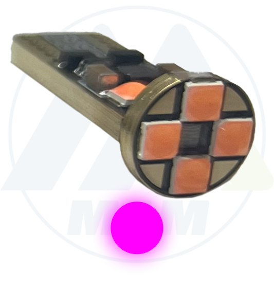 BOMBILLOS T10 PLANO 8SMD