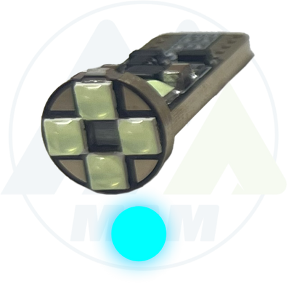 BOMBILLOS T10 PLANO 8SMD